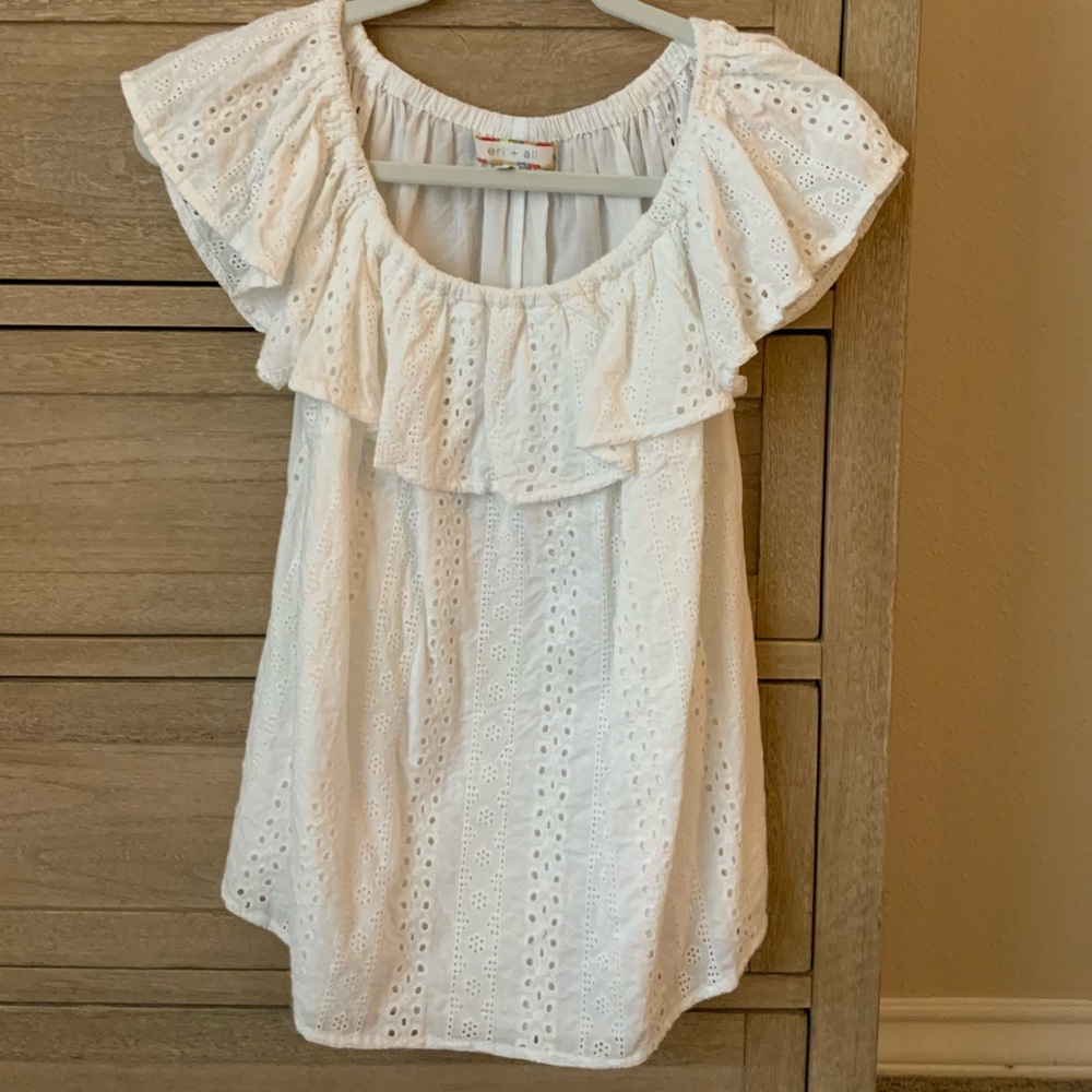 Anthropologie Eyelet Blouse
